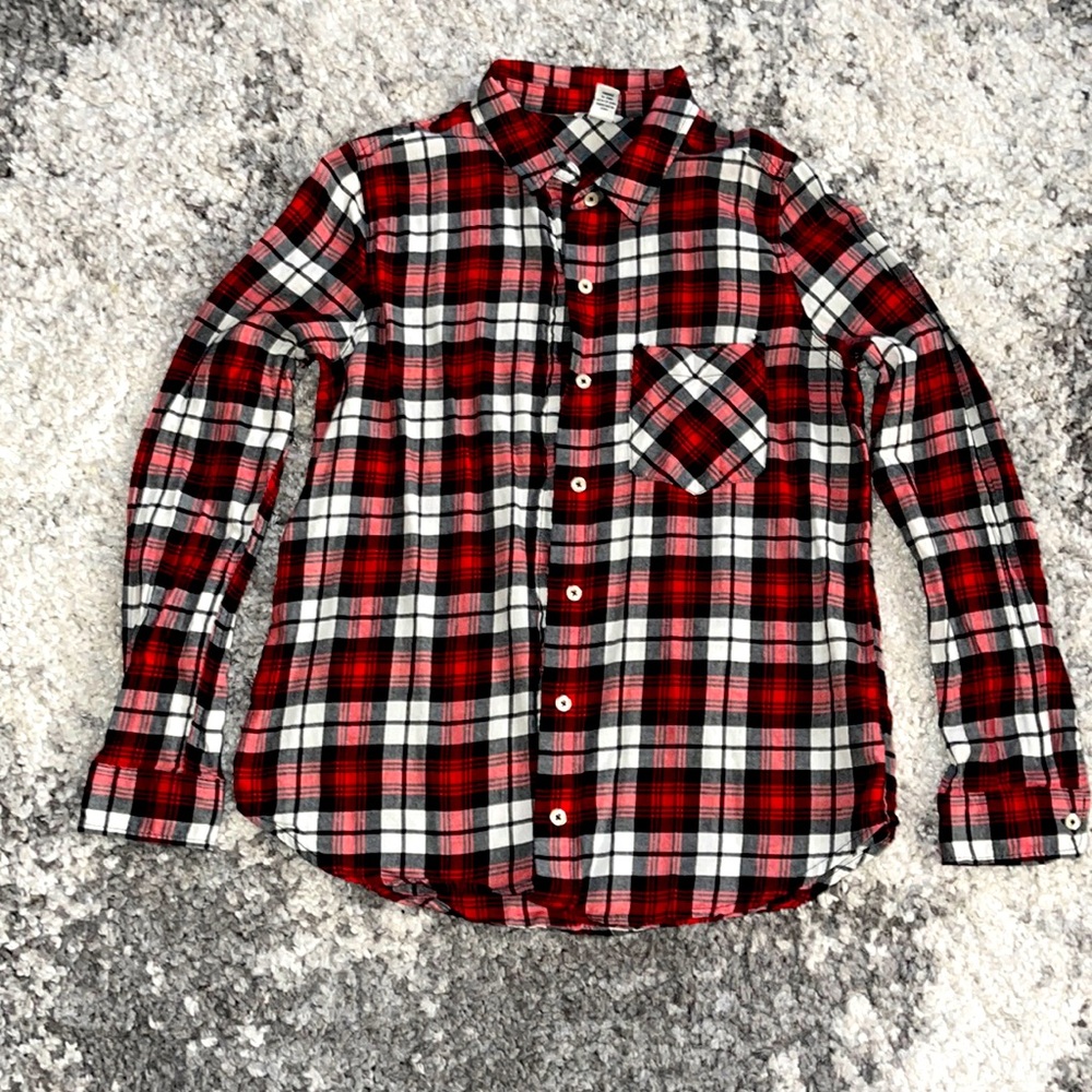 Long sleeve flannel shirt